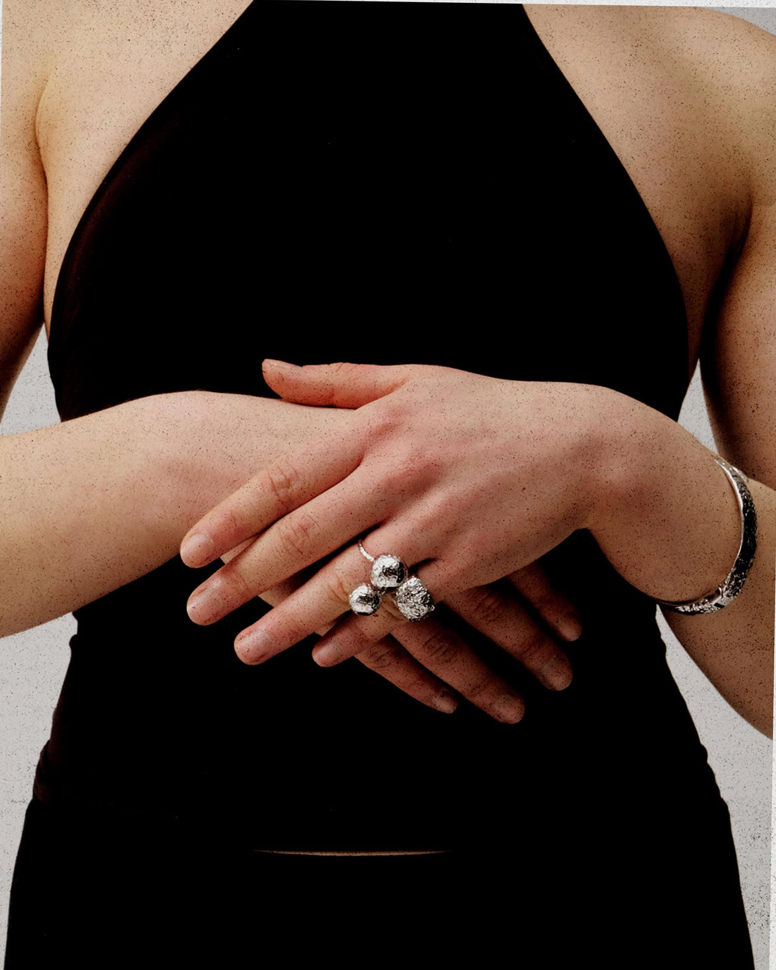 Clio Ring in Silver