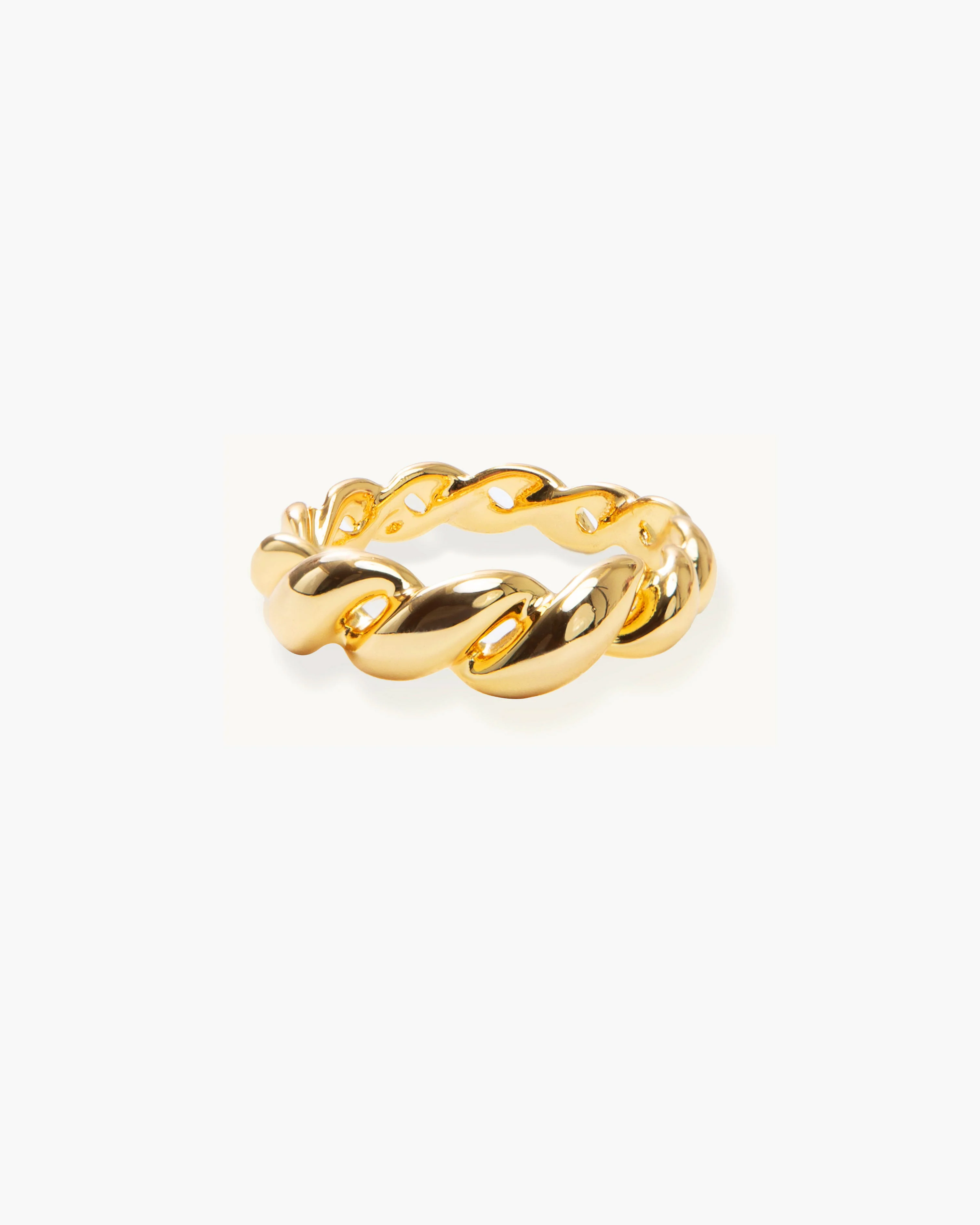 Gold Twisted Ring