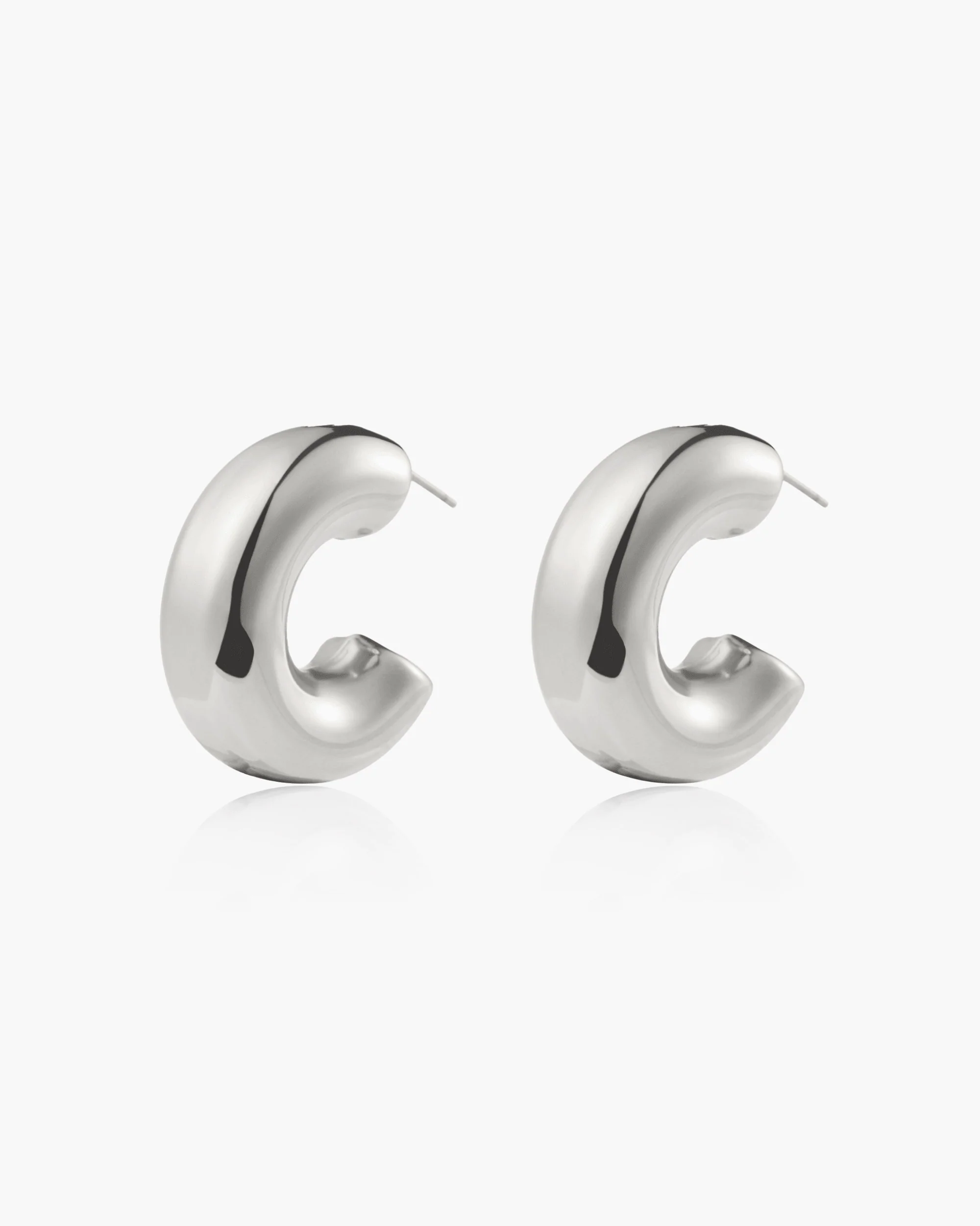 Chunky Hoop Earrings