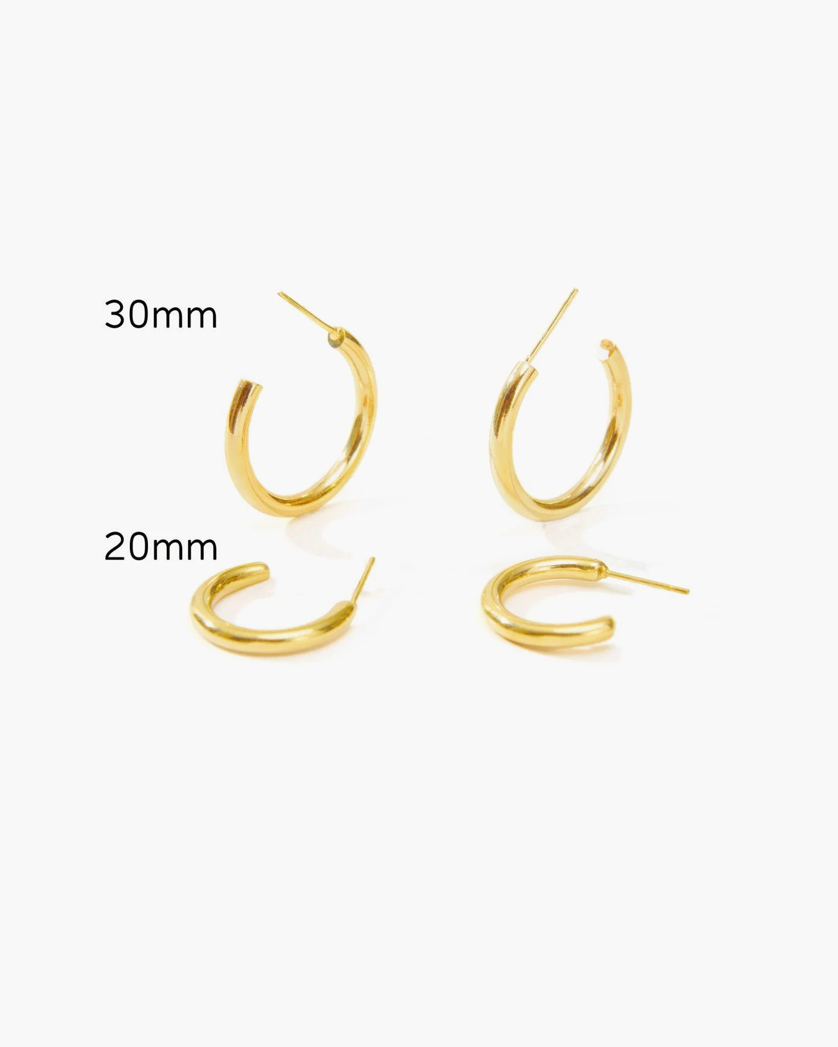 20mm Endless Hoop Earrings 4 20mm Endless Hoop Earrings