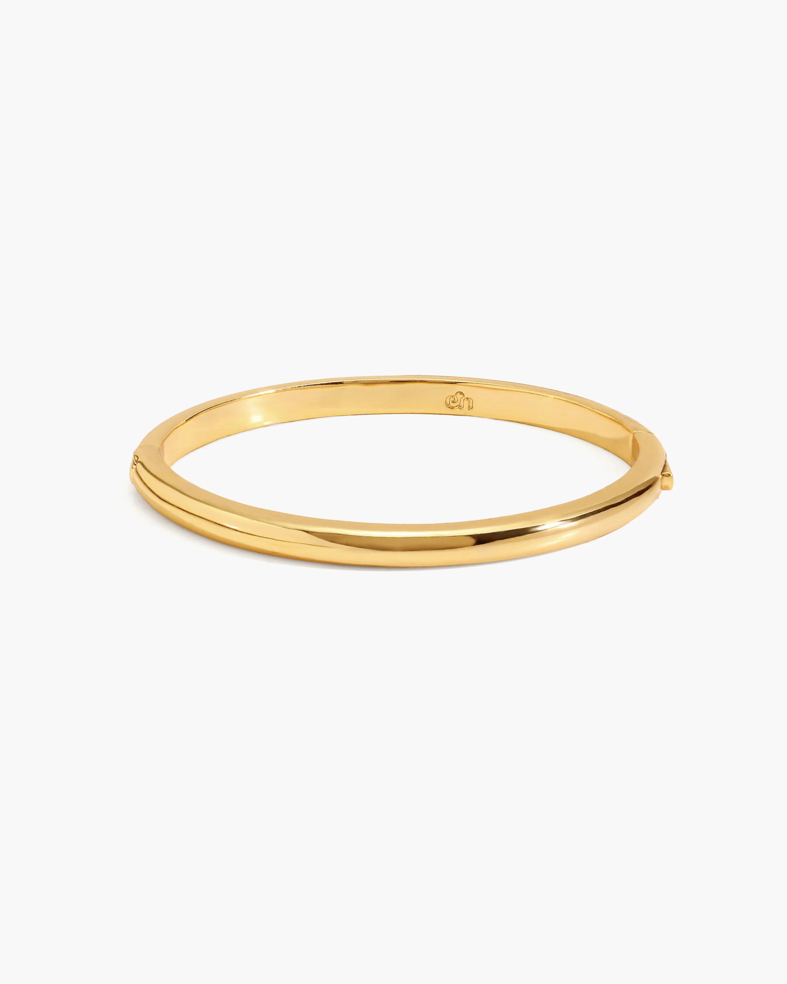 Dustlight Plain Bangle in Silver