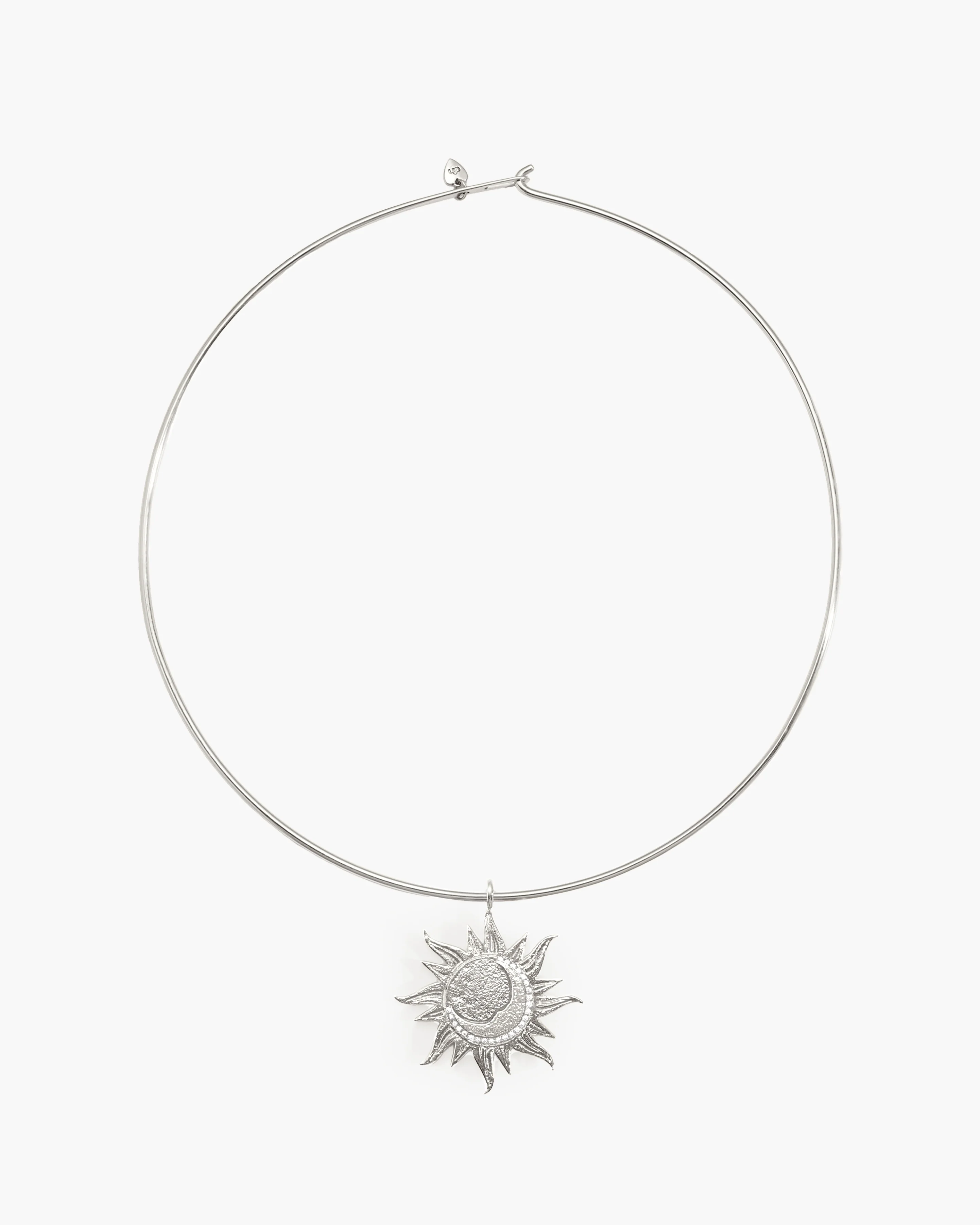 Astra Choker Necklace in Silver