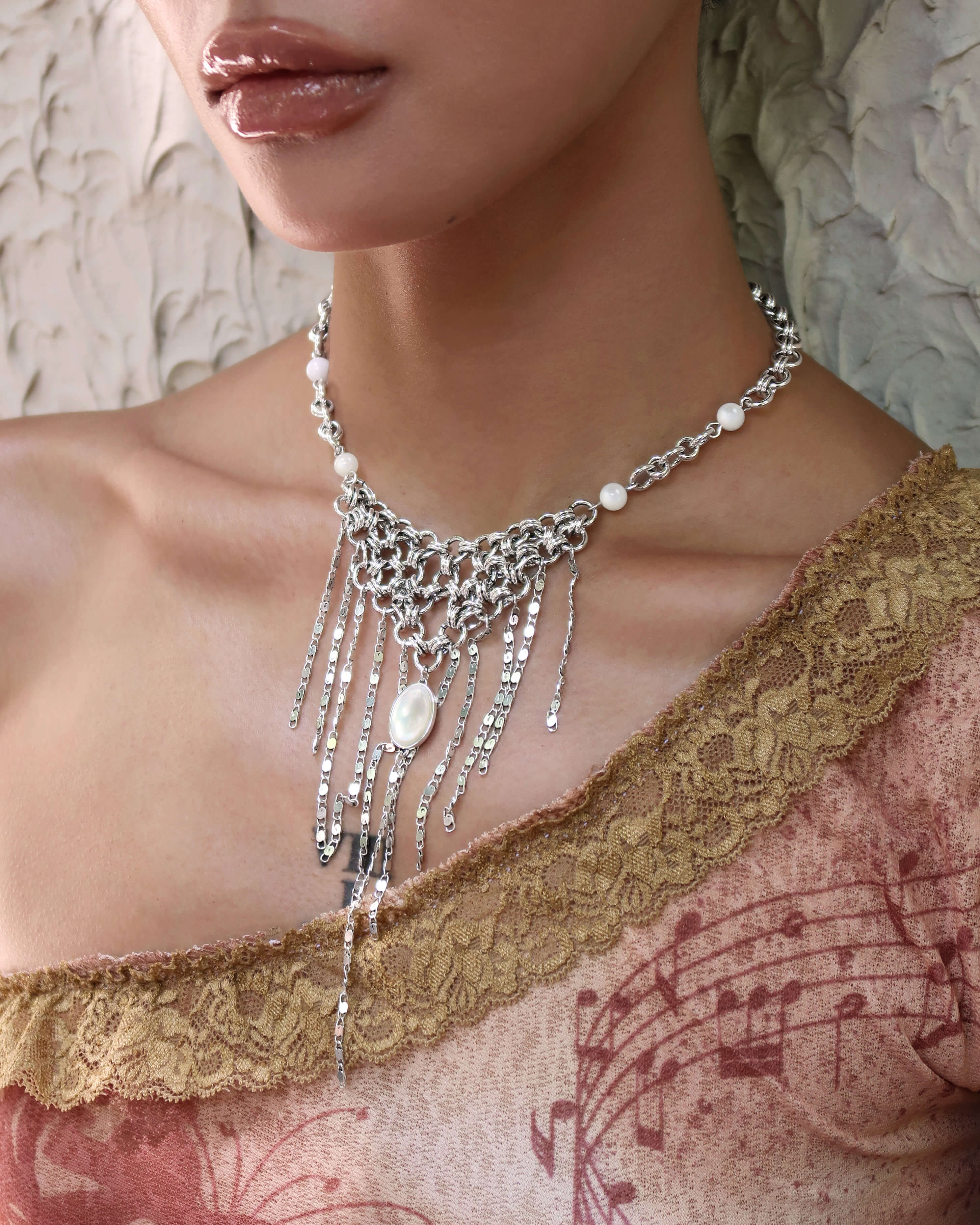 Moonweave Tassel Necklace