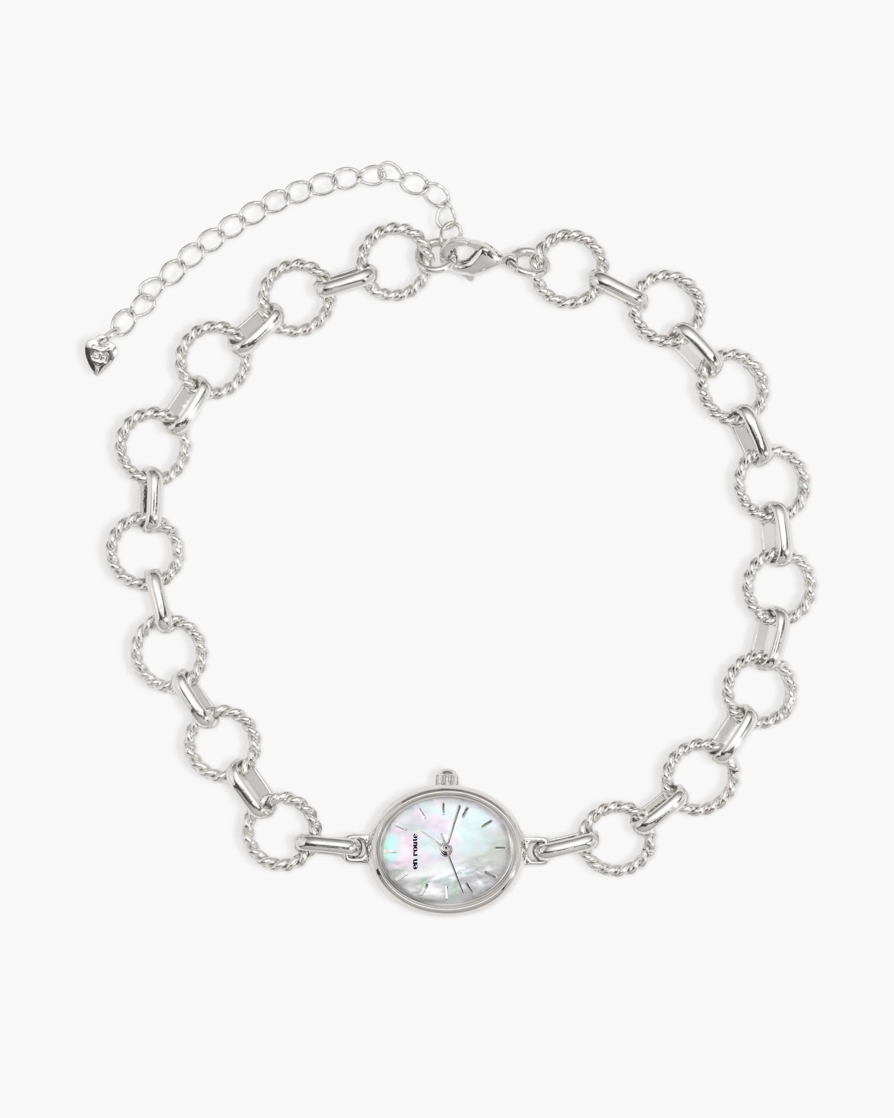 Golden Hour Choker in Silver