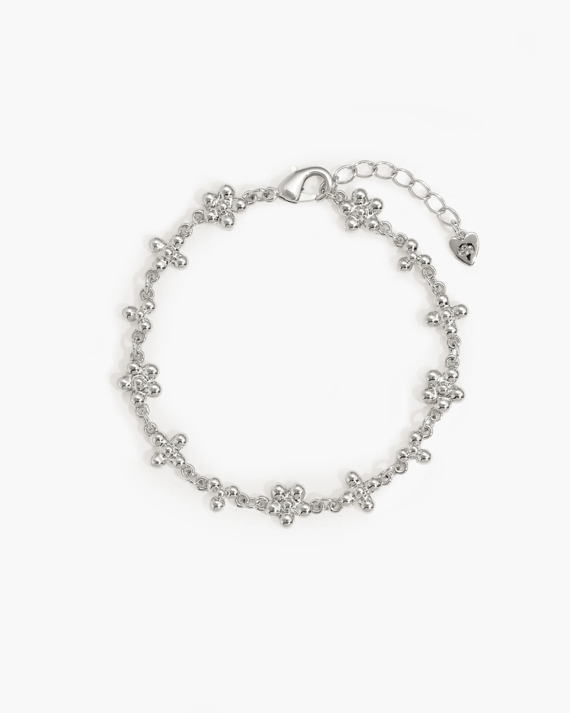 Daisy Molecule Bracelet in Silver 5 Daisy Molecule Bracelet in Silver