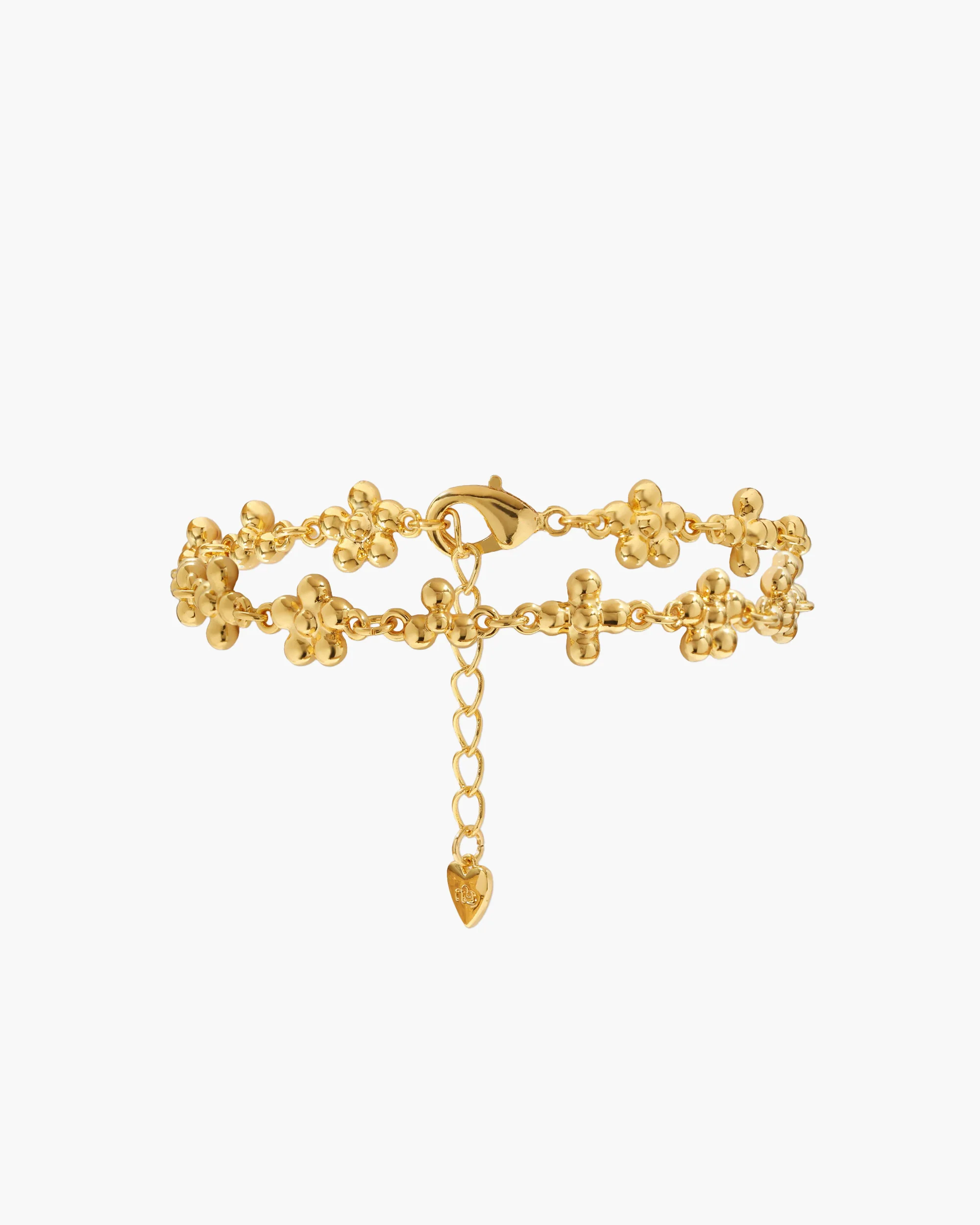 Daisy Molecule Bracelet in Silver 6 Daisy Molecule Bracelet in Silver
