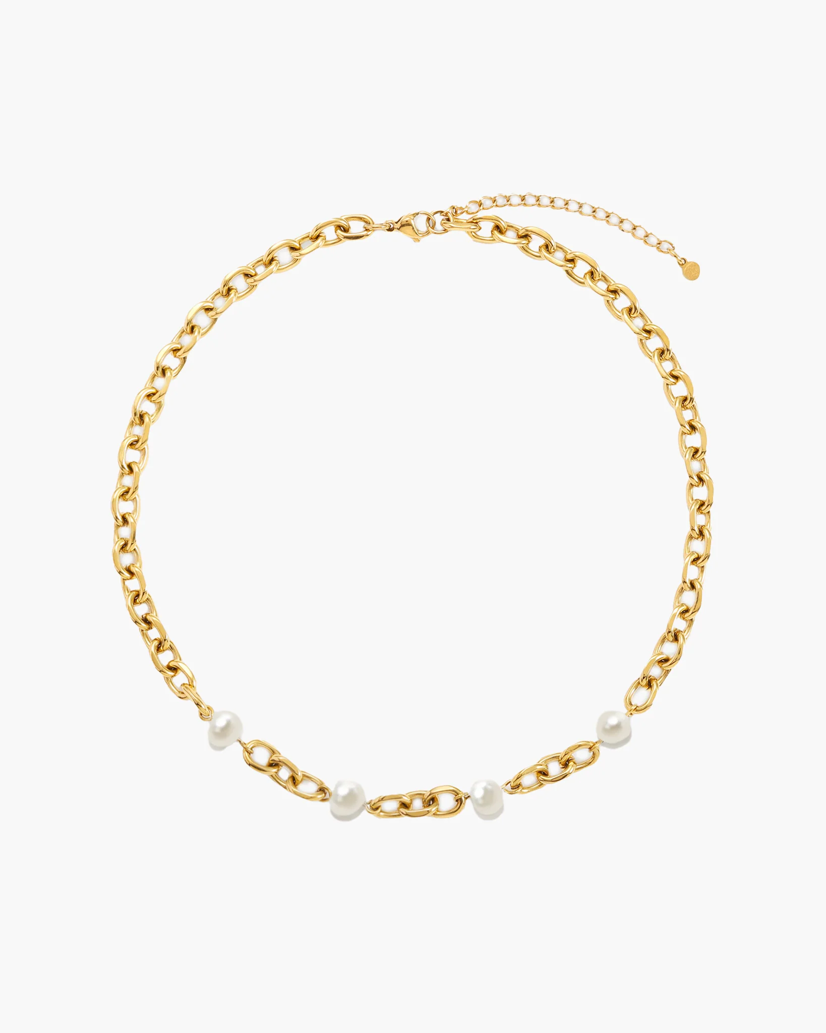Gold Essence Pearl Necklace 5 Gold Essence Pearl Necklace